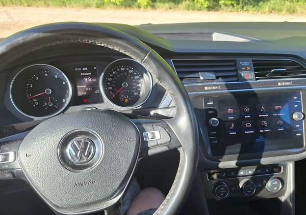 Volkswagen Tiguan cena 85000 przebieg: 111500, rok produkcji 2017 z Białystok małe 92